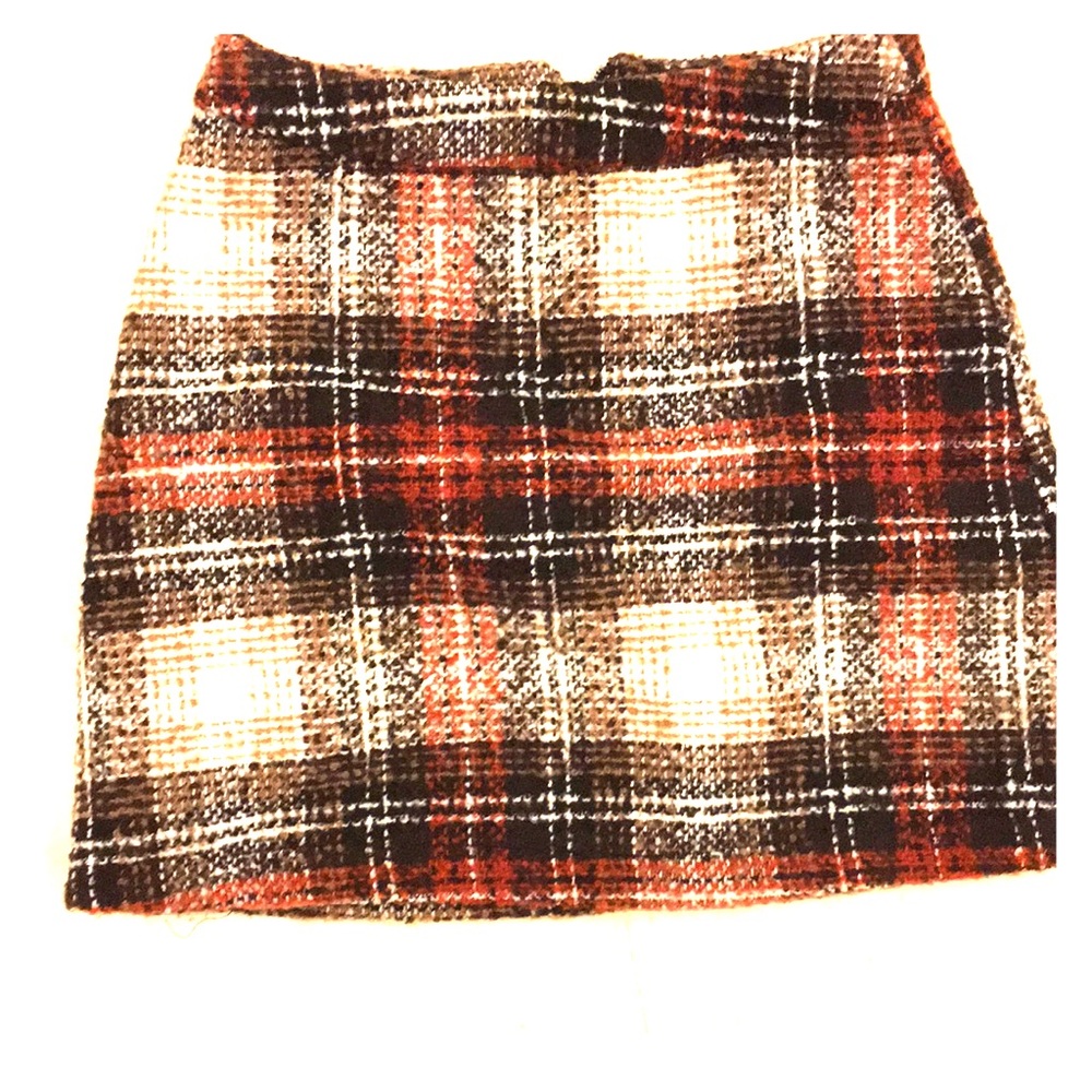 Plaid skirt